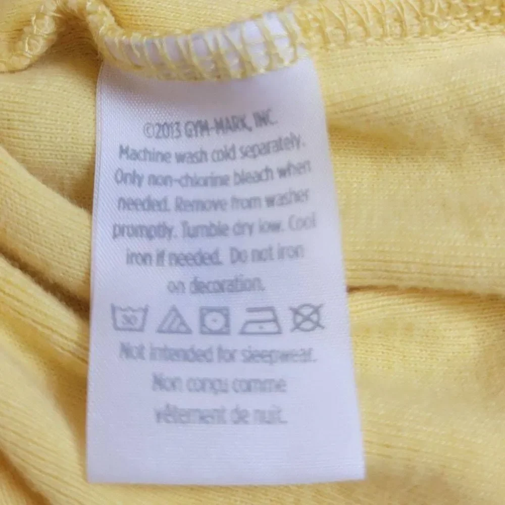 Gymboree yellow shirt 7